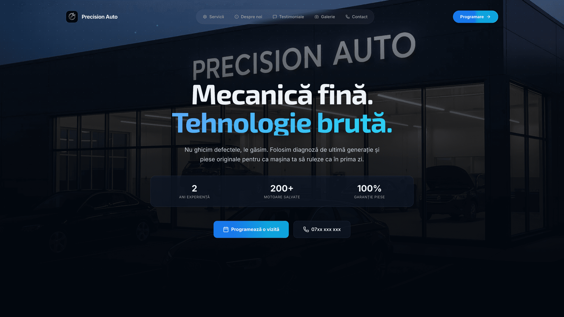 Precision Auto - Service auto şi programări online