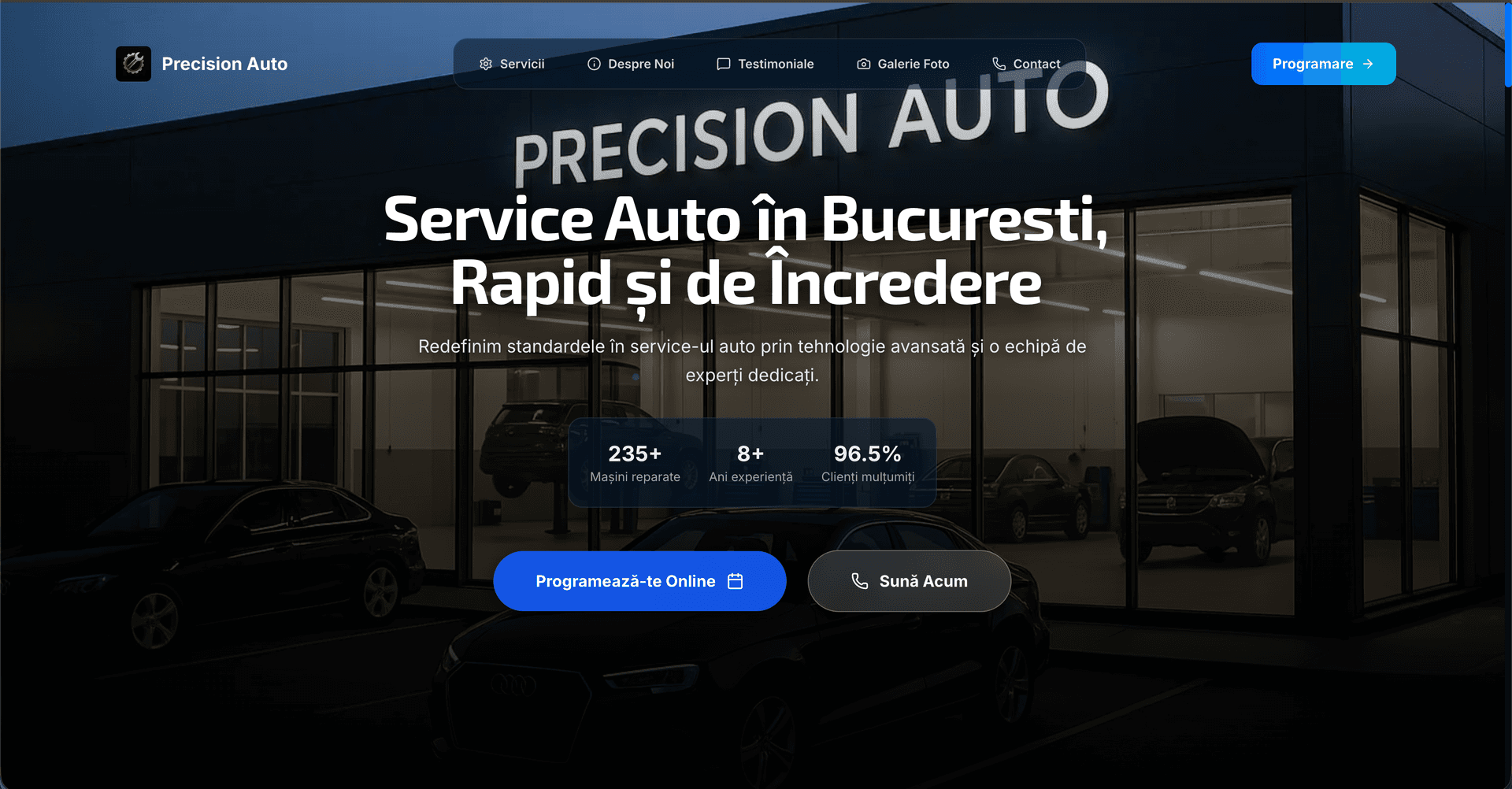 Precision Auto - Service auto & programări online